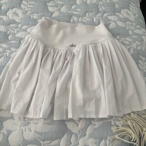 Alo XS pleated tennis skirt